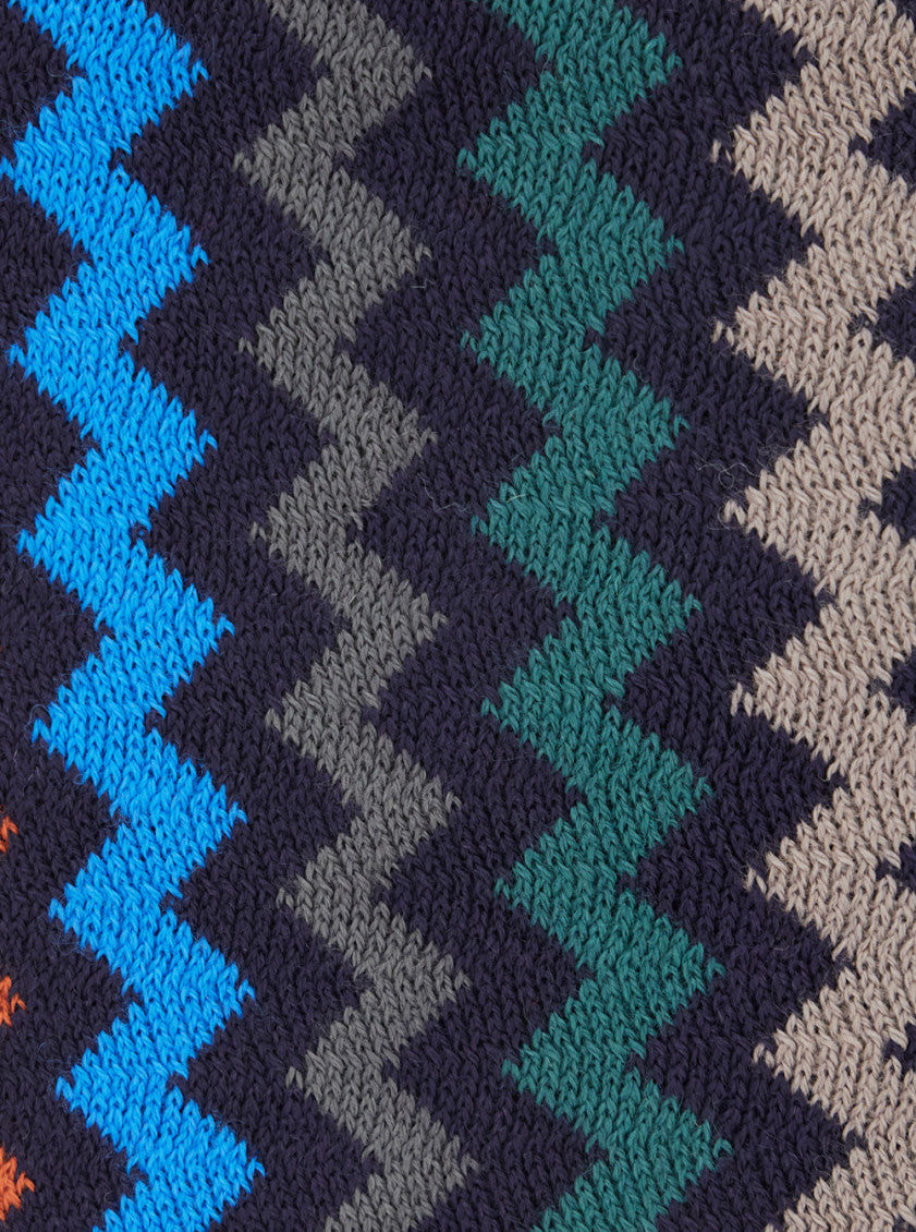 Multicolor Chevron Pattern Scarf 3