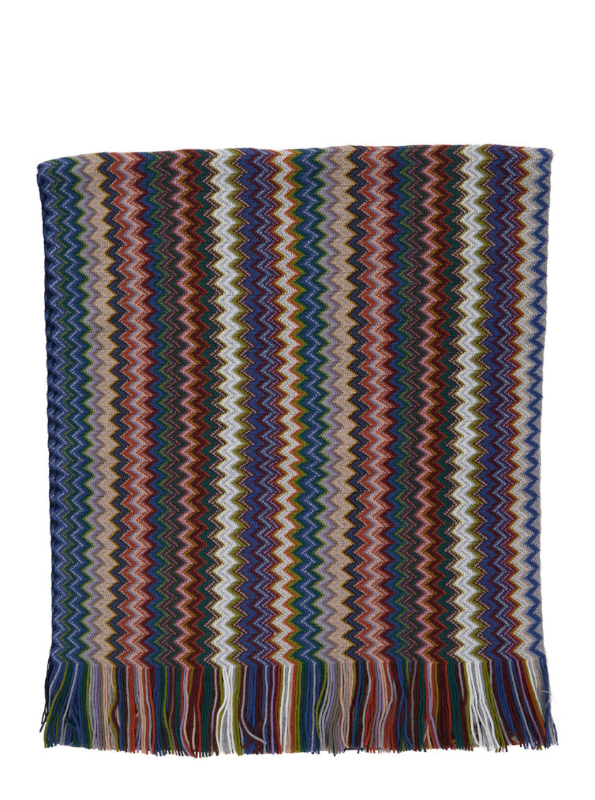 Multicolor Zig Zag Chevron Scarf 1