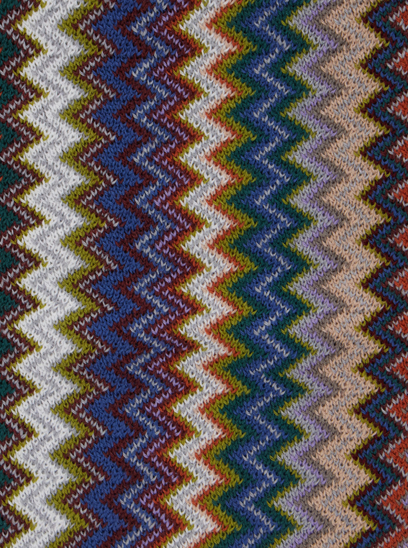 Multicolor Zig Zag Chevron Scarf 3