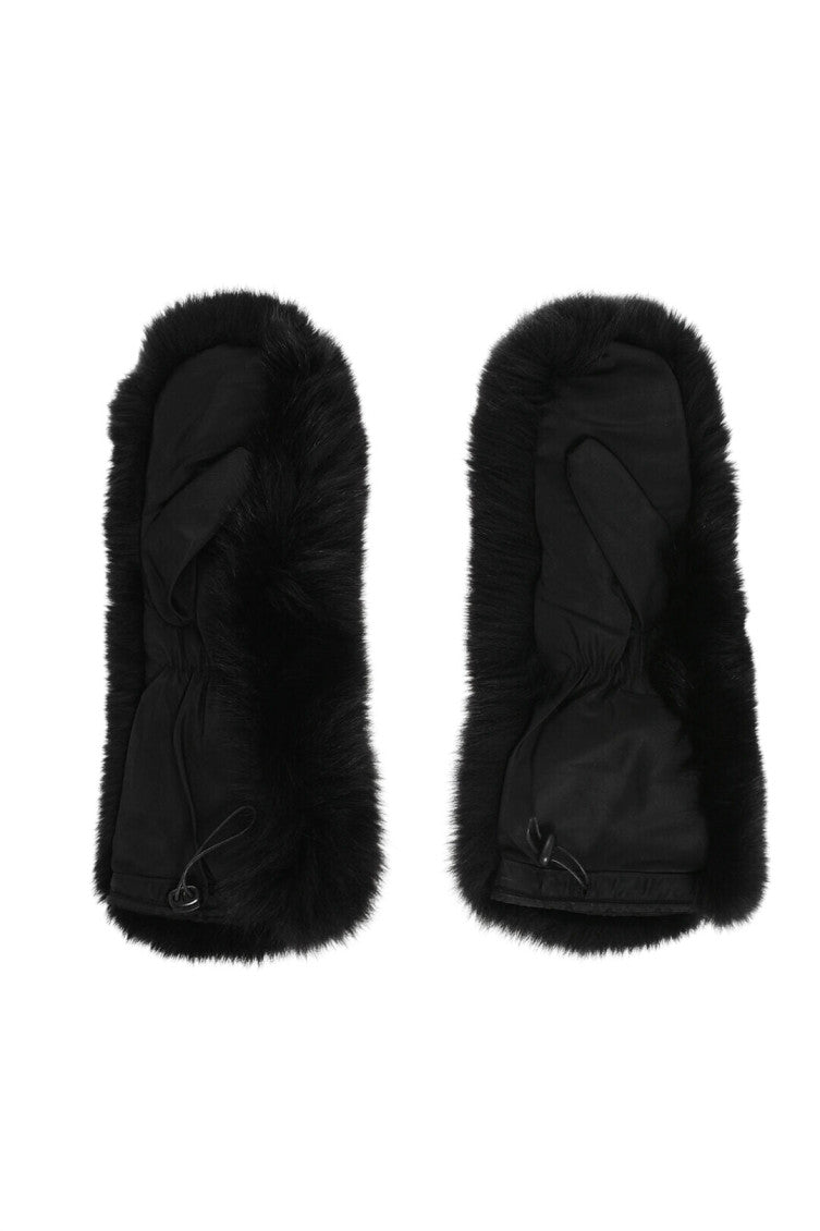 Black Mitten Gloves 2
