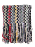Multicolor Chevron Pattern  Scarf 1