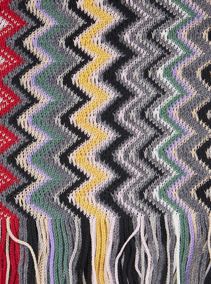 Multicolor Chevron Pattern  Scarf 3