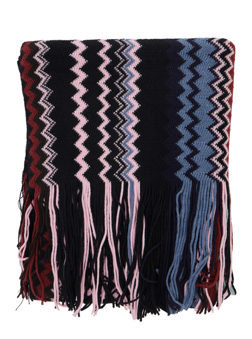 Multicolor Geometric Pattern Scarf 1