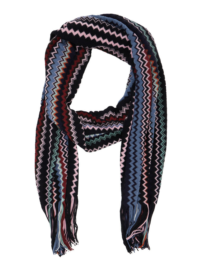 Multicolor Geometric Pattern Scarf 2