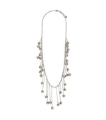 Silver Bell Charms Necklace 1