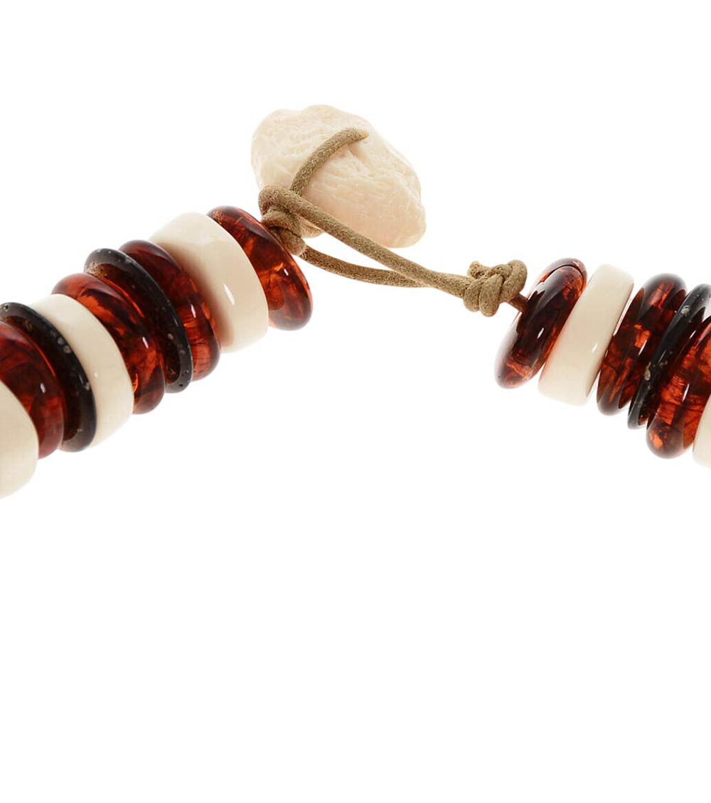Multicolor Maxi Stone Pendant Necklace 3