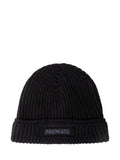 Black Logo Beanie Cap 1