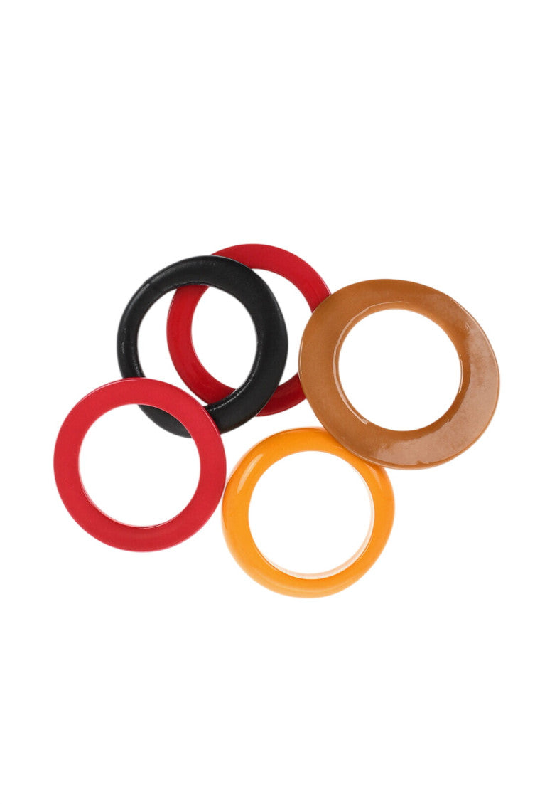 Multicolor Bangle Bracelet Set 2