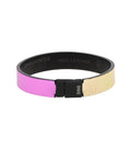 Multicolor Logo Leather Bracelet 1