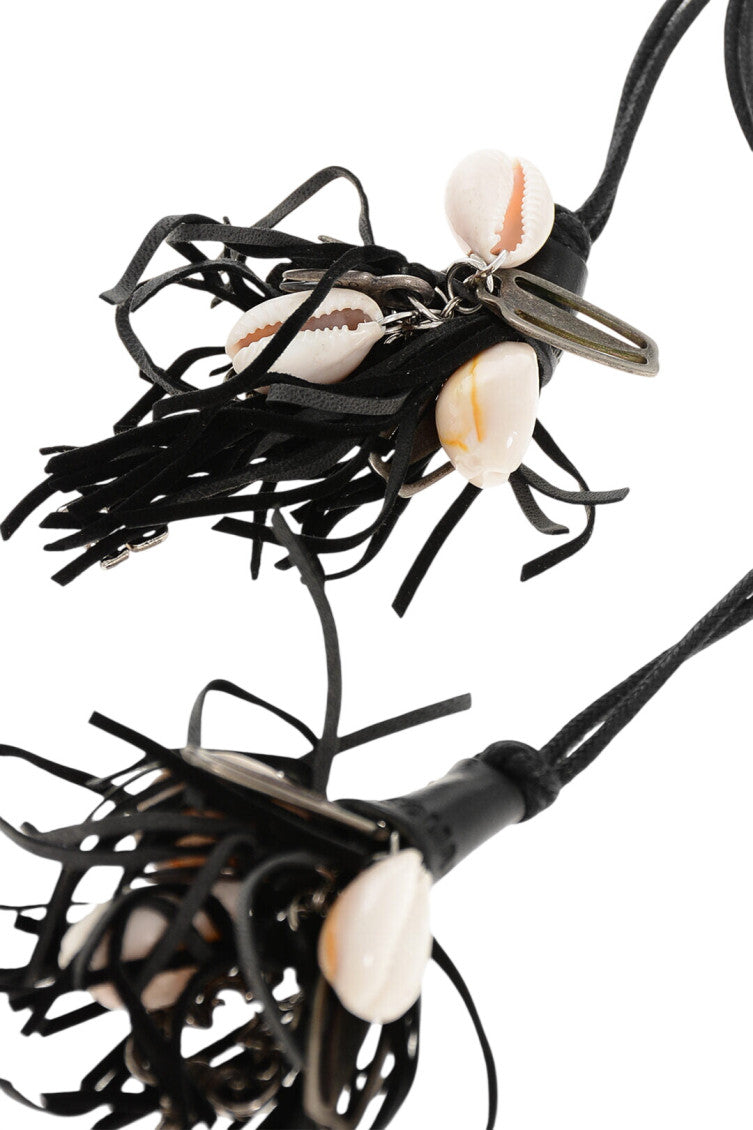 Black Shell Fringe Bracelet 3
