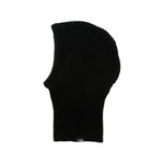 Black Rib Knitted Winter Cap 1