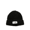 Black Logo Beanie Cap 1
