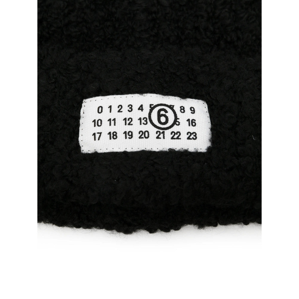 Black Logo Beanie Cap 3