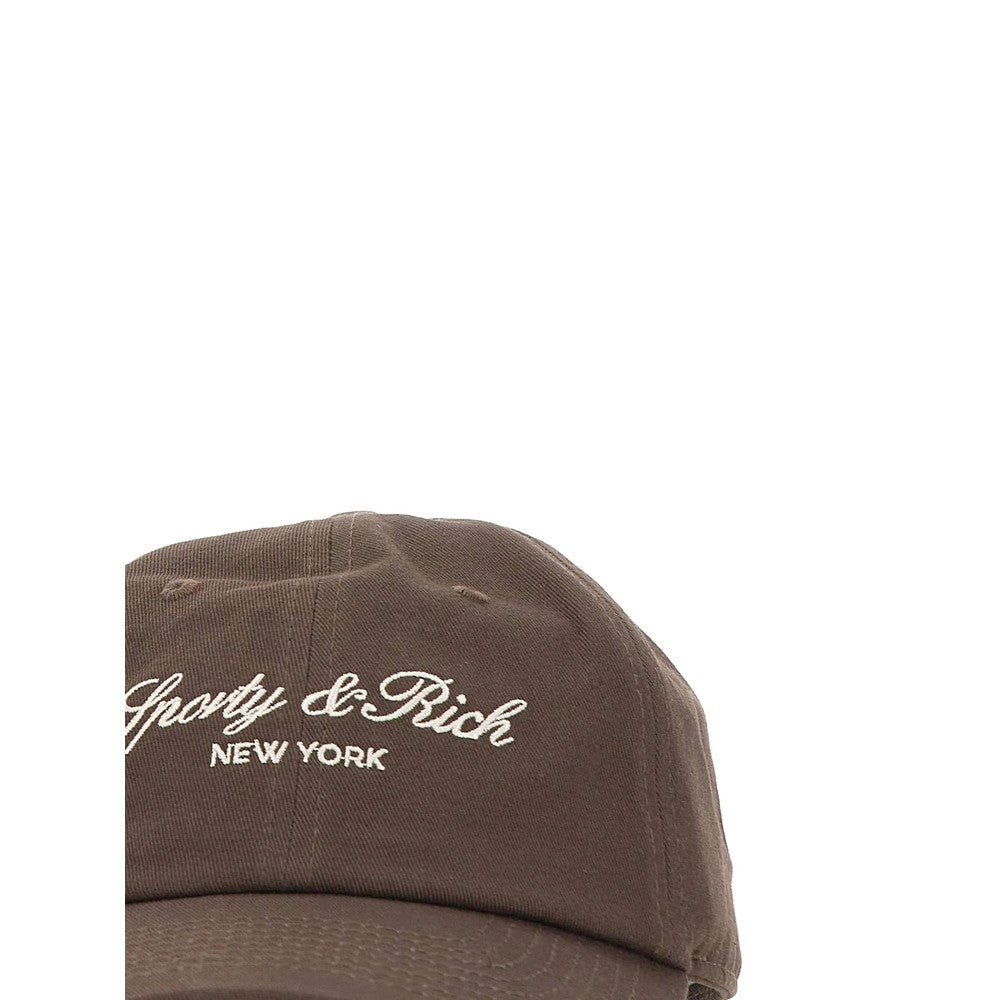 Brown Logo Baseball Cap 3