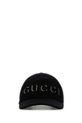 Black Logo Baseball Cap 1