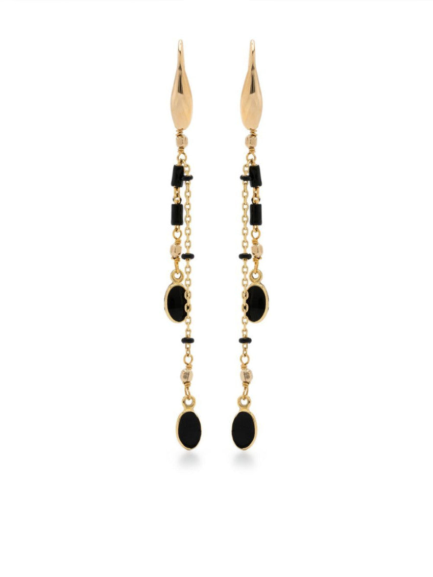 Black Casablanca Earrings 1