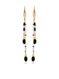 Black Casablanca Earrings 1