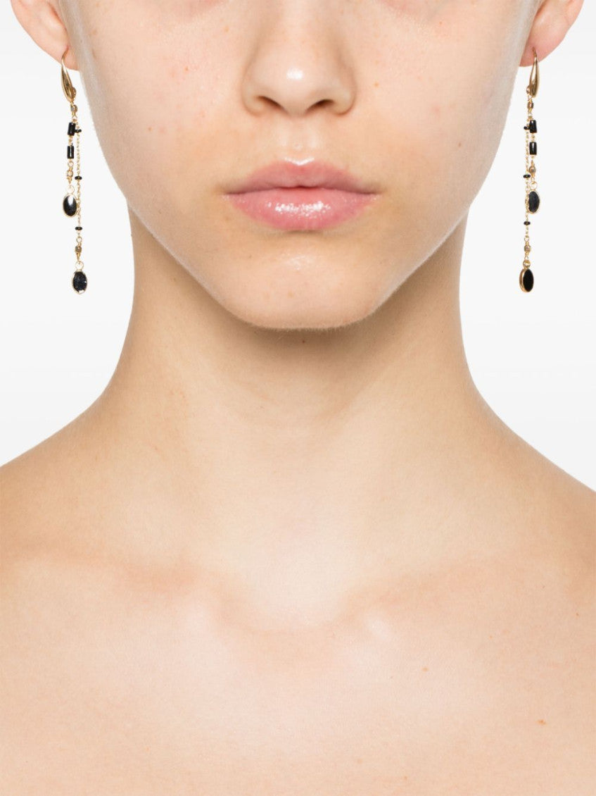 Black Casablanca Earrings 2