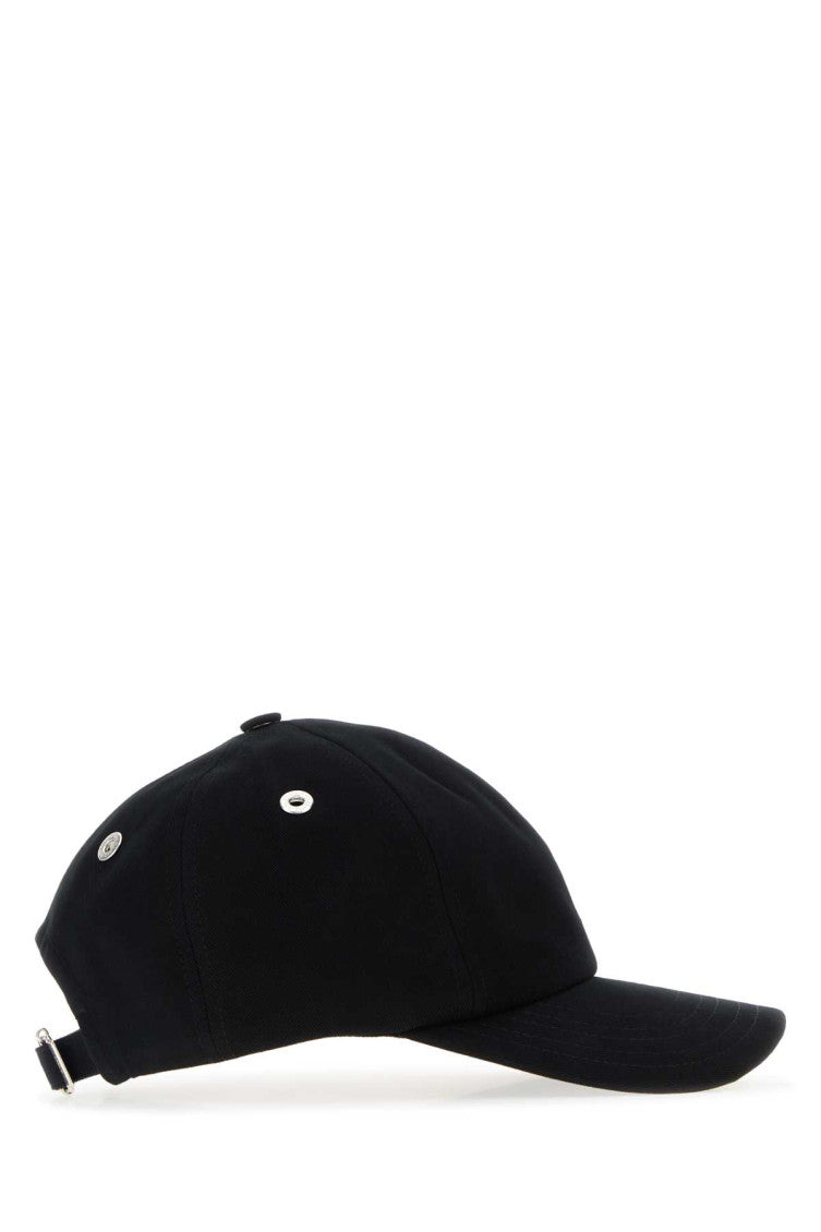 Black Logo Baseball Cap 2