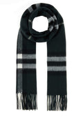 Dark Green Signature Check Scarf 1
