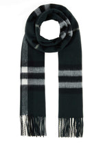 Dark Green Signature Check Scarf 1
