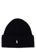 Black Logo Beanie Hat 1