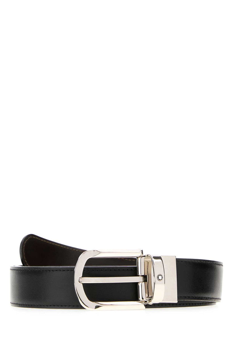 Black Reversible Buckle Belt 1