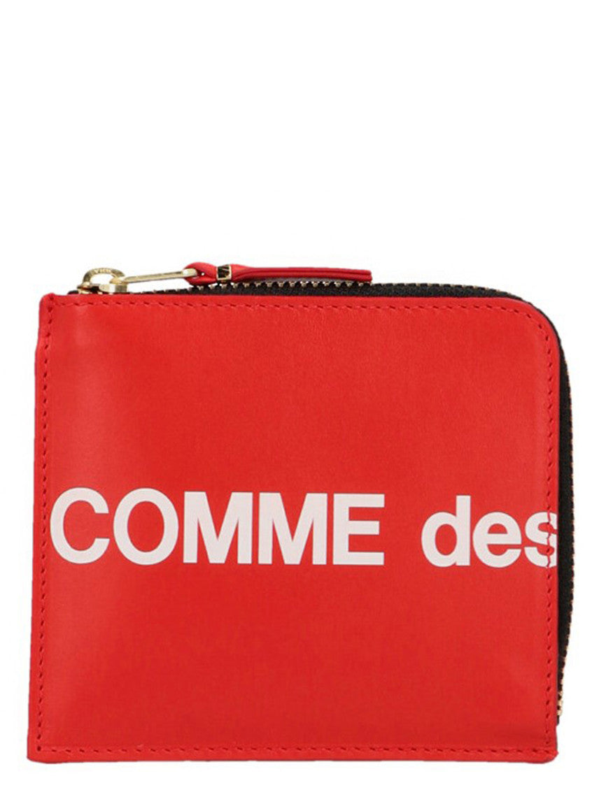Red Logo Zip Wallet 1