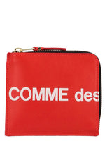Red Logo Zip Wallet 1