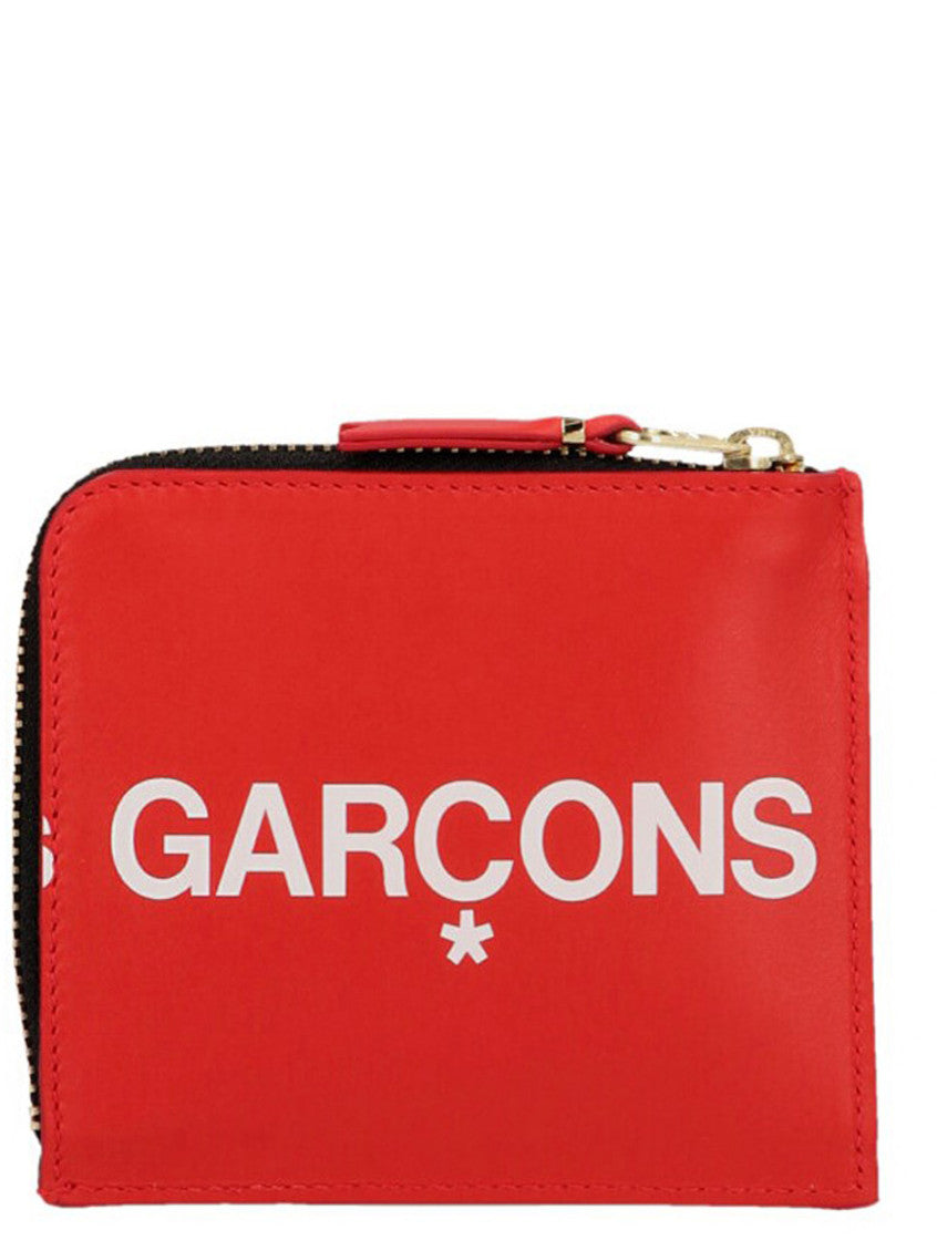 Red Logo Zip Wallet 2