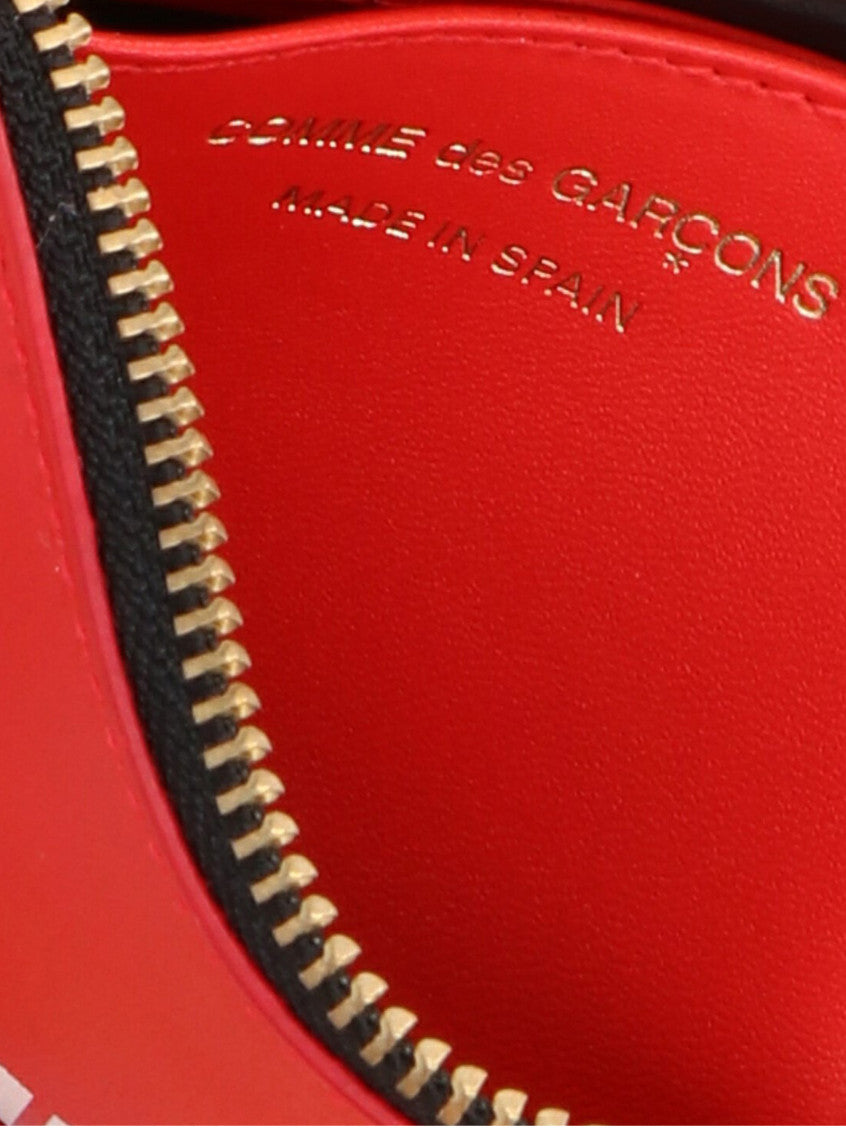 Red Logo Zip Wallet 3