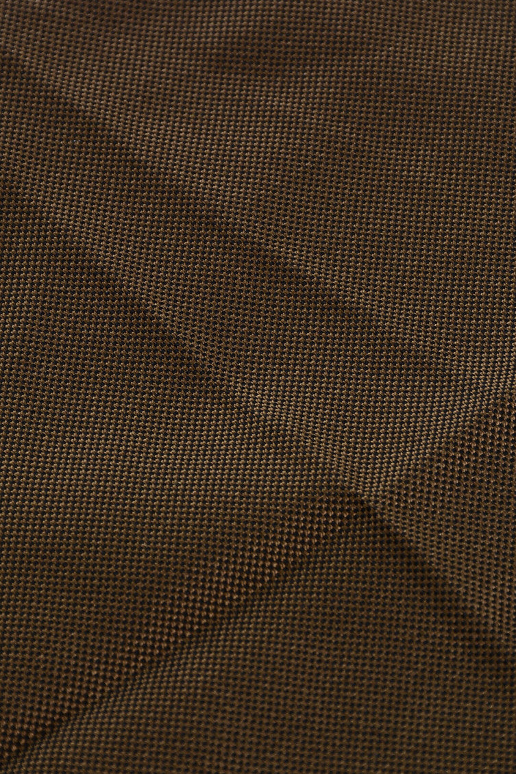 Dark Brown Textured Pocket Square 2