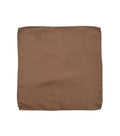 Brown Classic Solid Pocket Square 1