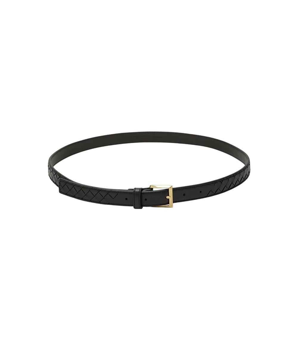Black Woven Belt 2