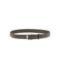 Dark Brown Woven Belt 1
