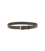 Dark Brown Woven Belt 1