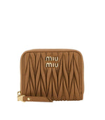 Brown Minuteria Textured Wallet 1