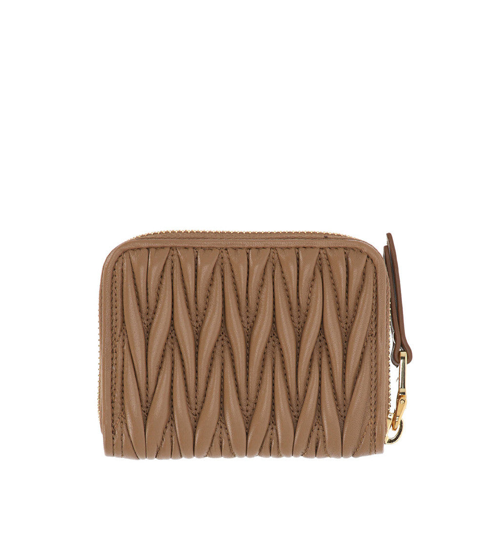 Brown Minuteria Textured Wallet 2