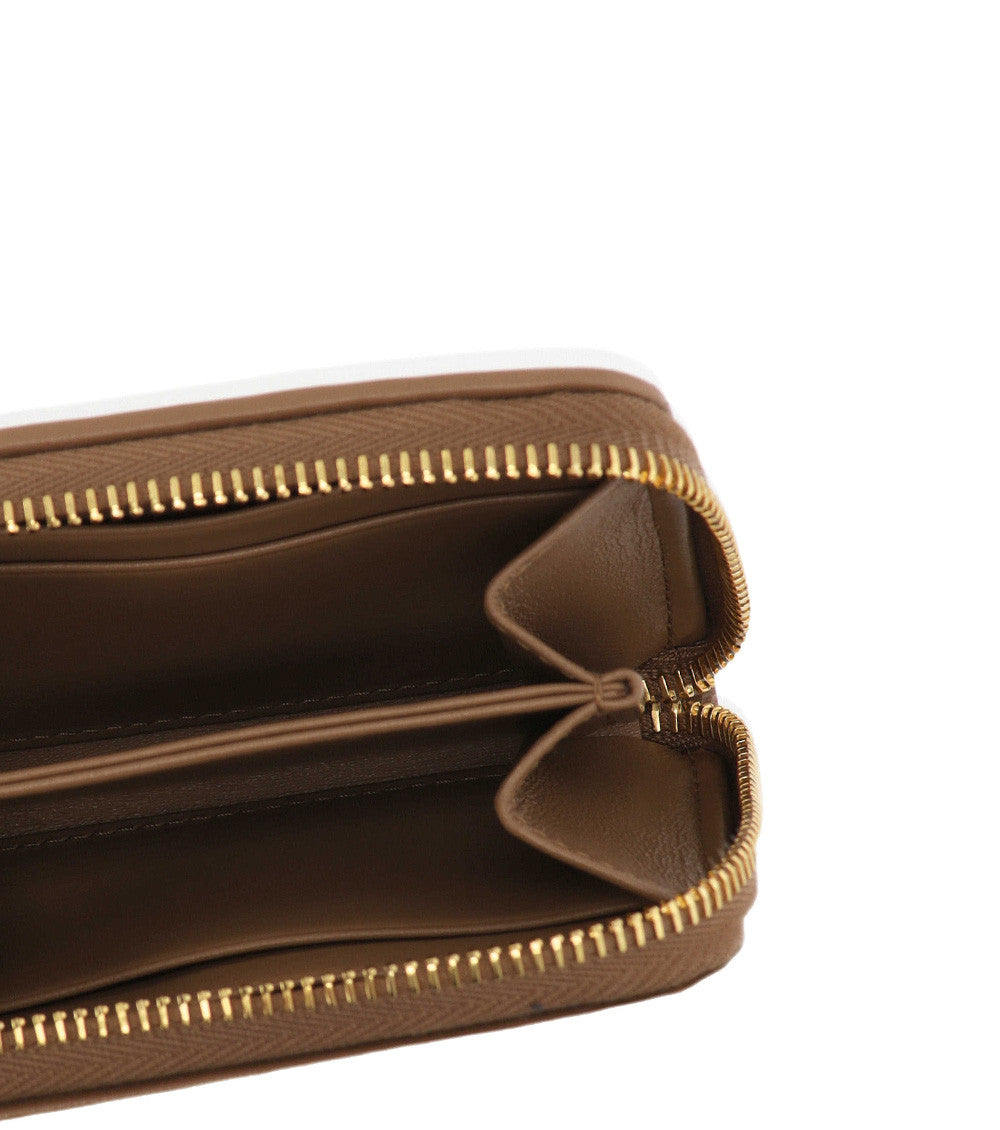 Brown Minuteria Textured Wallet 3