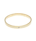 Golden Logo Bangle Bracelet 1