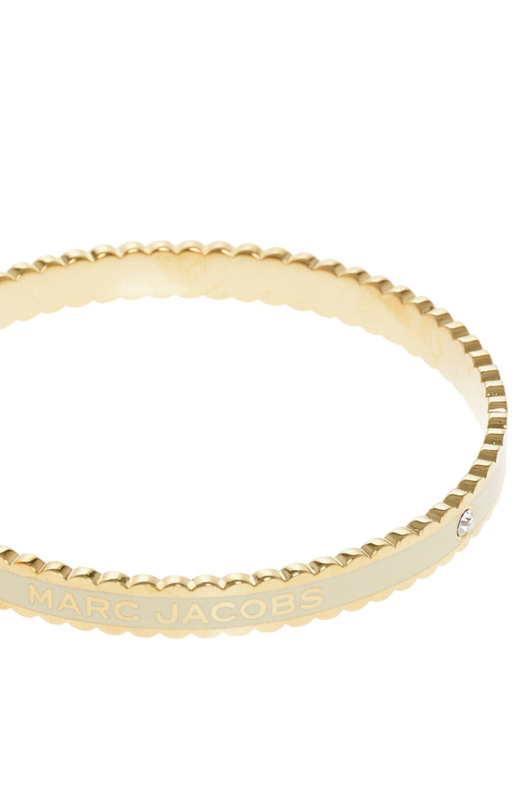 Golden Logo Bangle Bracelet 2
