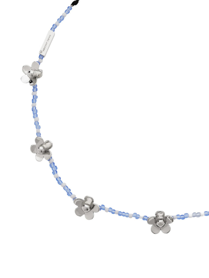 Silver Floral Necklace 2
