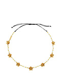 Golden Daisy Beaded Necklace 1