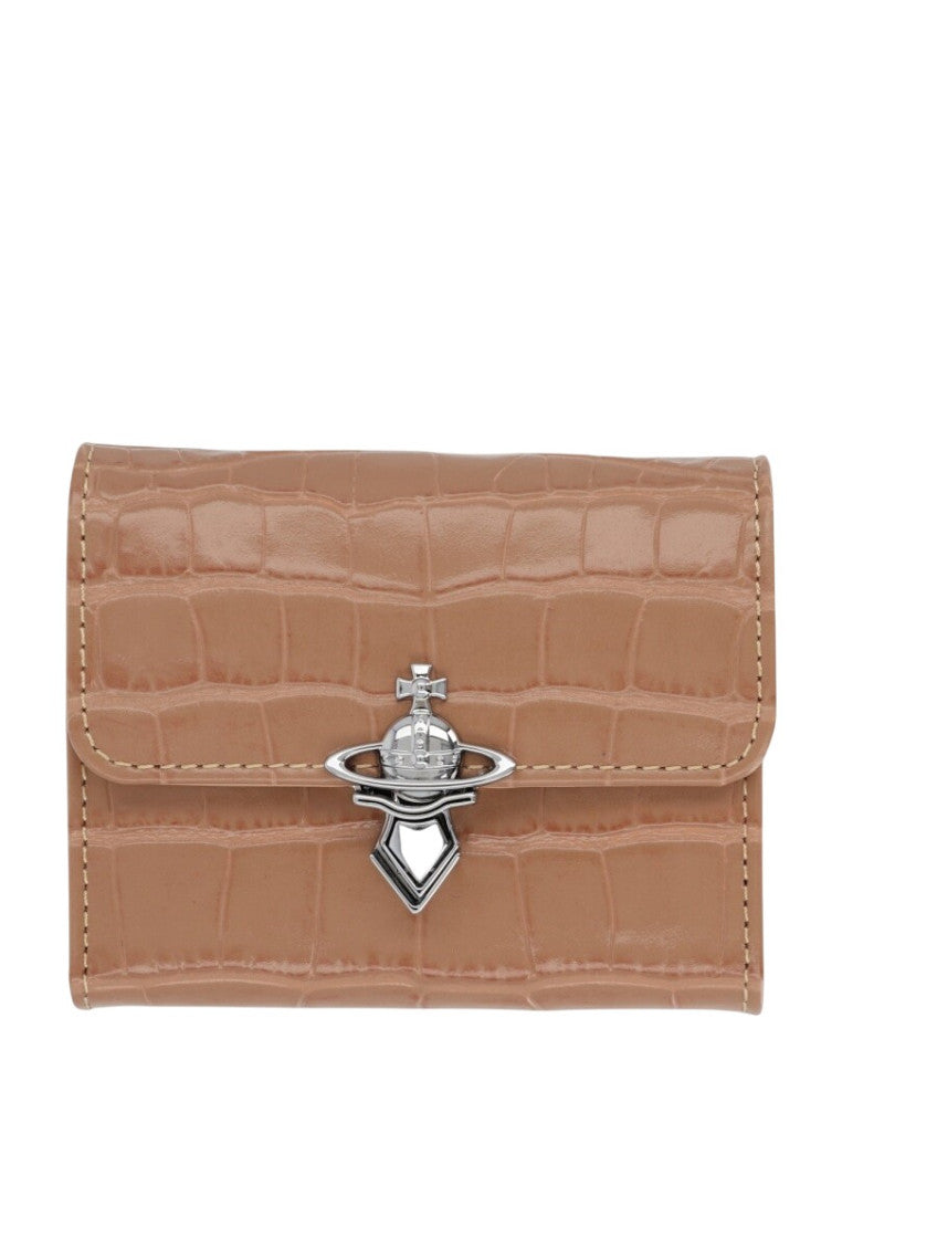 Brown Textured Wallet 1