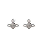 Silver Orb Stud Earrings 1