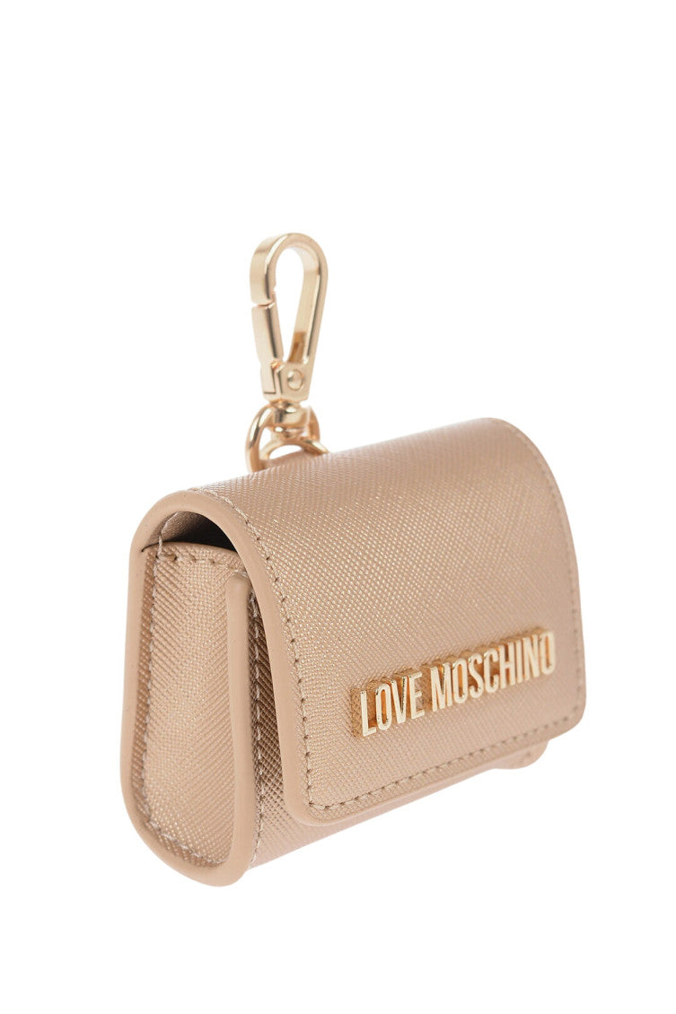 Light Brown Logo Key Holder 2