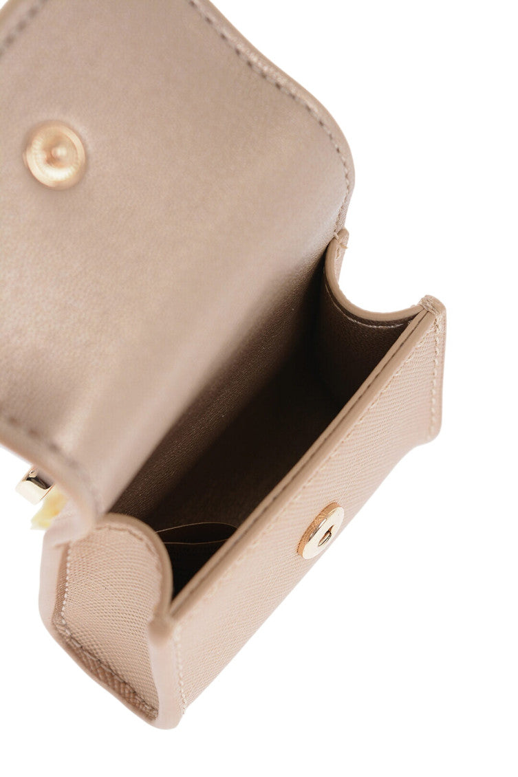 Light Brown Logo Key Holder 4