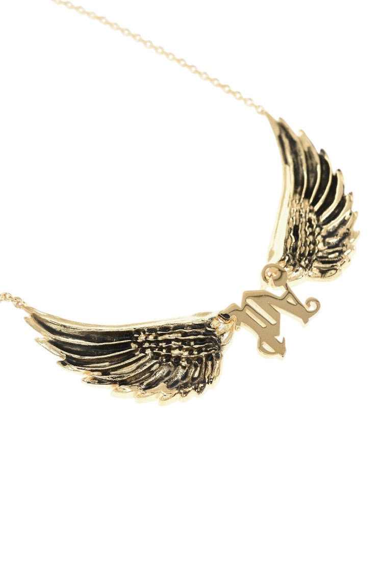 Golden Wings Pendant Necklace 2