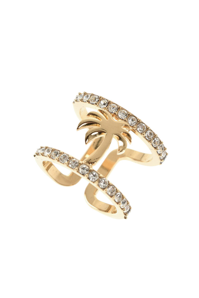 Golden Palm Tree Ring 1
