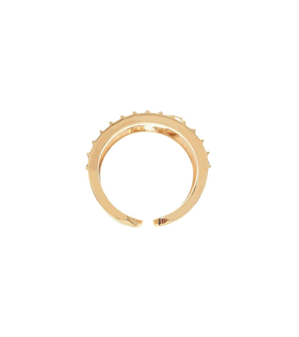Golden Palm Tree Ring 2